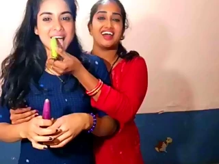 Desi Lesbian Sex with Hindi Audio